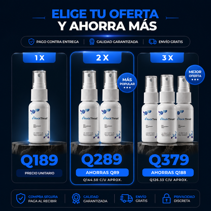 Rock Trhust Spray De Erección – Spray Tópico para Uso Externo - Envío gratis