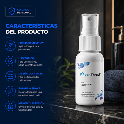 Rock Trhust Spray De Erección – Spray Tópico para Uso Externo - Envío gratis
