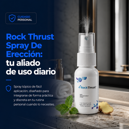 Rock Trhust Spray De Erección – Spray Tópico para Uso Externo - Envío gratis