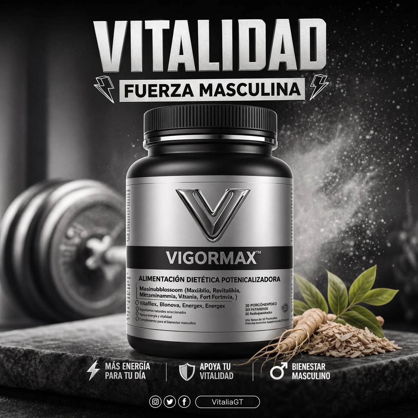 VIGORMAX® X60 CÁPSULAS – MÁS ENERGÍA, VITALIDAD Y CONFIANZA ⚡🔥
