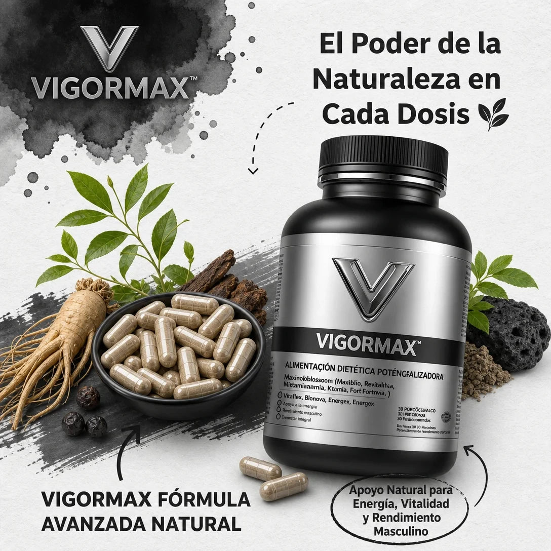 VIGORMAX® X60 CÁPSULAS – MÁS ENERGÍA, VITALIDAD Y CONFIANZA ⚡🔥