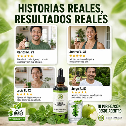 💚 CLOROFILA DETOX Líquida | Frescura Natural para tu Rutina Diaria 🌿✨ ENVÍO GRATIS