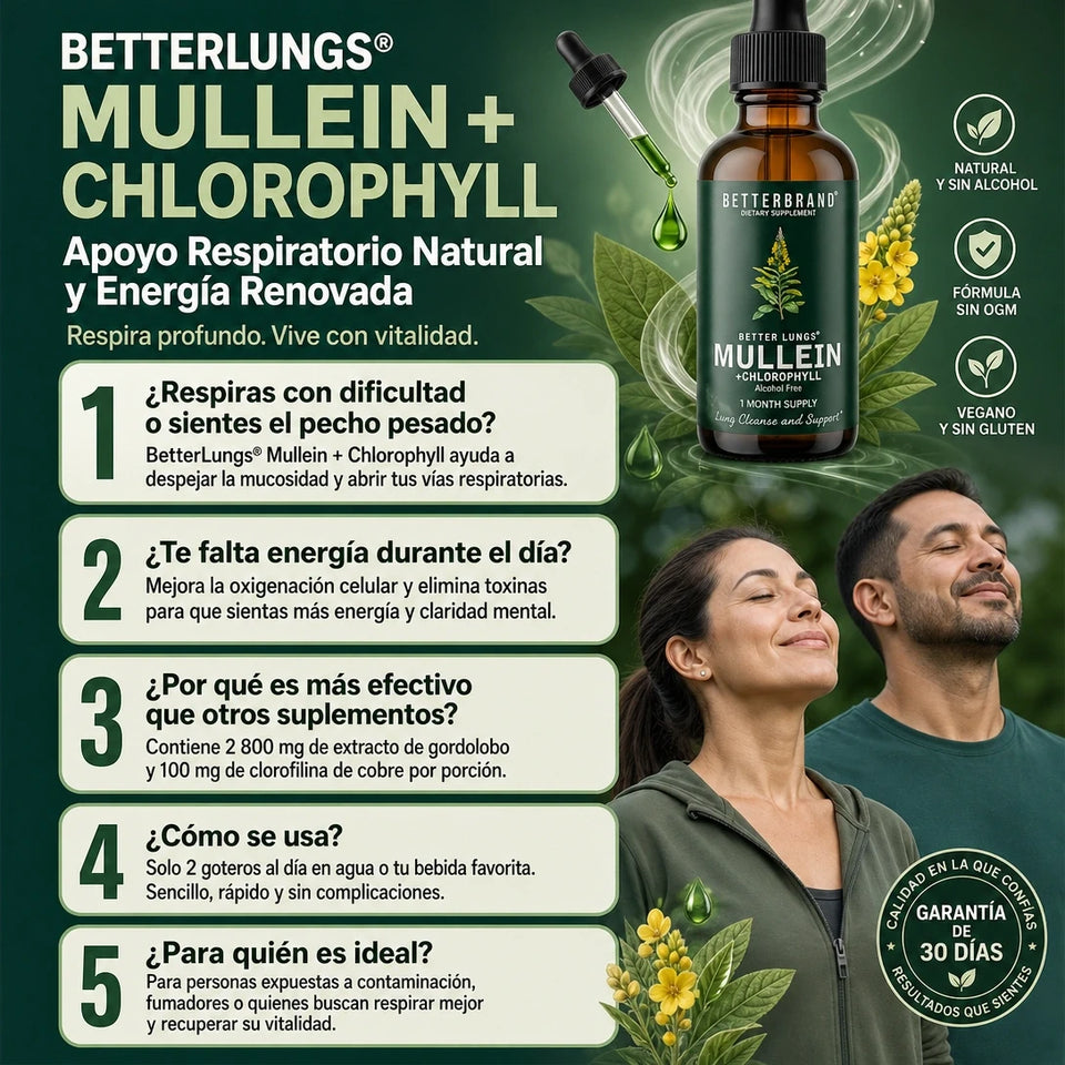 MULLEIN DETOX PULMONAR GOTAS GORDOLOBO