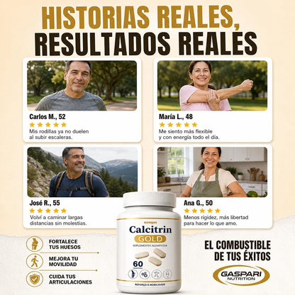 CALCITRIN GOLD 6 EN 1 🦴✨ — MOVILIDAD, HUESOS Y ARTICULACIONES EN UNA SOLA FÓRMULA 💪🔥