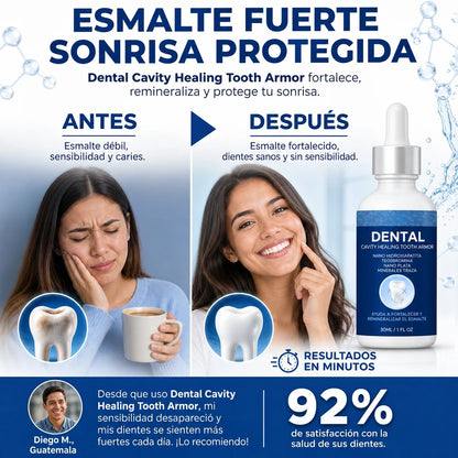 🦷 TOOTH ARMOR™ Gotas Reparadoras de Esmalte Dental | Sonrisa Fuerte y Sensible Nunca Más ✨🚚 ENVÍO GRATIS