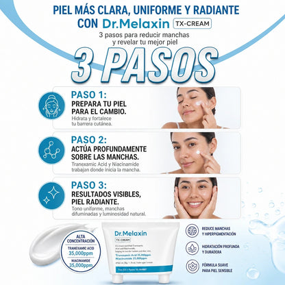 DR. MELAXIN TX-CREAM ✨ | DOBLE 35,000 PPM + OFERTA ESPECIAL 🔥