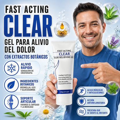 CLEARZAL GEL REFRESCANTE 100G ❄️⚡ ALIVIO Y FRESCURA PARA MÚSCULOS CANSADOS — ¡ENVÍO GRATIS!