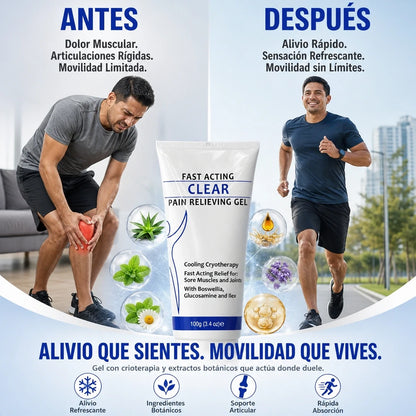 CLEARZAL GEL REFRESCANTE 100G ❄️⚡ ALIVIO Y FRESCURA PARA MÚSCULOS CANSADOS — ¡ENVÍO GRATIS!