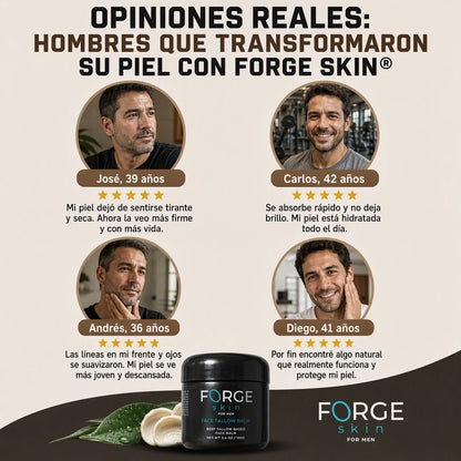 FORGE SKIN™ CREMA ANTIENVEJECIMIENTO 🧔✨ | ENVÍO GRATIS A TODO GUATEMALA