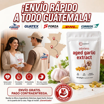 CÁPSULAS AJO ENVEJECIDO PREMIUM™ 💚 | SALUD CARDIOVASCULAR POTENCIADA