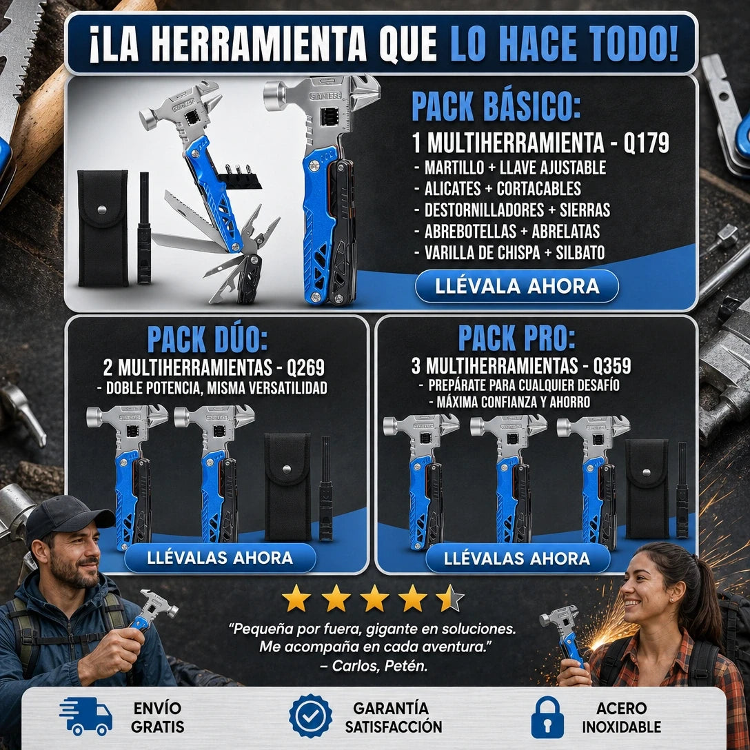 HERRAMIENTA 18 EN 1 TURBO™ | TODO EN TUS MANOS 🔧✨