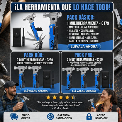 HERRAMIENTA 18 EN 1 TURBO™ | TODO EN TUS MANOS 🔧✨
