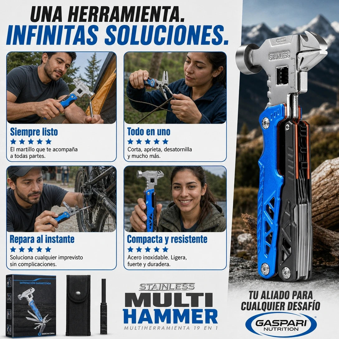 HERRAMIENTA 18 EN 1 TURBO™ | TODO EN TUS MANOS 🔧✨