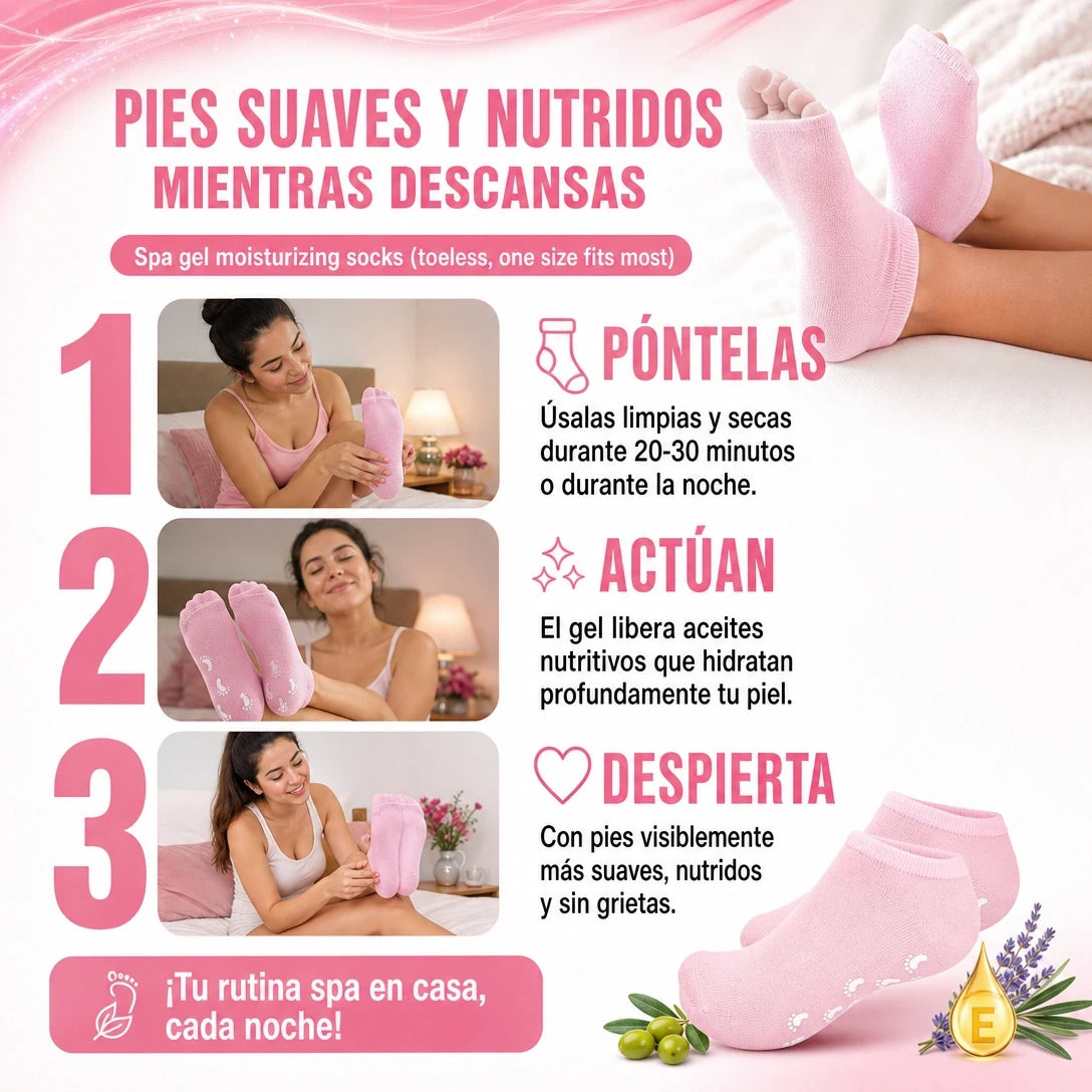 CALCETINES HIDRATANTES SPA GEL™ 🧦✨ | OFERTA ESPECIAL