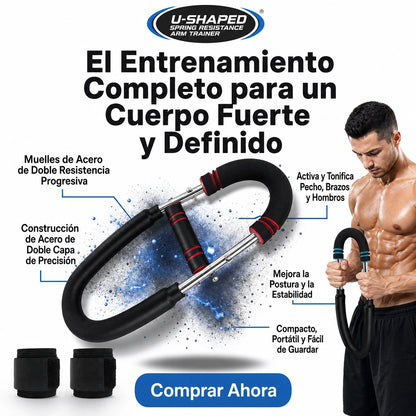 POWER CHEST PRO 💪🔥 Ejercitador Pectoral Multifuncional — Entrena Pecho, Brazos, Hombros y Espalda Desde Casa ⚡