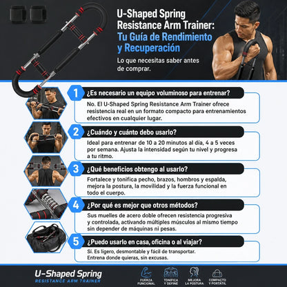POWER CHEST PRO 💪🔥 Ejercitador Pectoral Multifuncional — Entrena Pecho, Brazos, Hombros y Espalda Desde Casa ⚡
